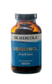 Коэнзим Q10 Dr. Mercola Ubiquinol Убихинол для антиоксидантной поддержки 100 мг  90 капсул