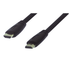 Компьютерные разъемы и переходники m-Cab 2200008 HDMI кабель 10 m HDMI Тип A (Стандарт) Черный