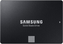 Внутренние твердотельные накопители Samsung MZ-76E2T0B / EU SSD 860 EVO 2TB 2.5 Inch Internal SATA SSD (up to 550 MB / s)