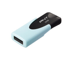 USB  флеш-накопители PNY Attaché 4 USB флеш накопитель 16 GB USB тип-A 2.0 Синий FD16GATT4PAS1KB-EF