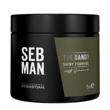 Воск и паста для укладки волос Sebastian Man The Dandy Pomade Паста для укладки, придающая блеск волосам  75 мл