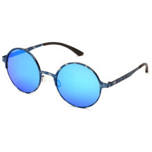 Женские солнцезащитные очки женские солнцезащитные очки круглые синие Adidas AOM004-WHS-022 (52 mm)