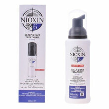 Несмываемые средства и масла для волос Nioxin System 6 Scalp & Hair Treatment Средство для химически обработанных волос с прогрессирующим выпадением 100 мл