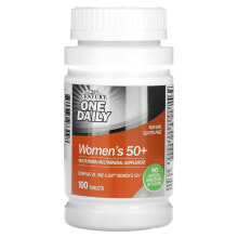 Витаминно-минеральные комплексы 21st Century, One Daily, мультивитамины и мультиминералы для женщин старше 50 лет, 100 таблеток