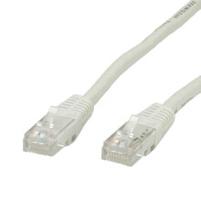 Кабели и провода для строительства value UTP Cat.5e 1 m сетевой кабель Cat5e U/UTP (UTP) Серый 21.99.0501