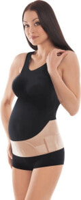 Бандажи для беременных TOROS-GROUP pregnancy belt with beige reinforcement 4