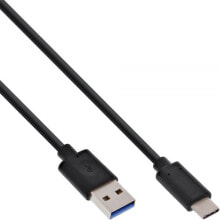 Компьютерные разъемы и переходники inLine 1.5m, USB3.1-C/USB3.1-A USB кабель 1,5 m 3.2 Gen 2 (3.1 Gen 2) USB C USB A Черный 35714