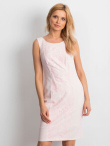 Женские платья-шифт Платье-НУ-СК-618-1.04П-светло-розовое
