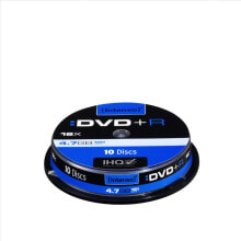 Диски и кассеты Intenso DVD+R 4.7 GB 16x 4,7 GB 10 шт 4111652