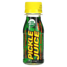 Предтренировочные комплексы Pickle Juice, Pickle Juice Shot, крепкий вкус, 75 мл (2,5 жидк. Унции)