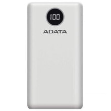 Универсальные внешние аккумуляторы aDATA P20000QCD внешний аккумулятор Литий-полимерная (LiPo) 20000 mAh Белый AP20000QCD-DGT-CWH