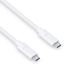 Кабели для зарядки, компьютерные разъемы и переходники pureLink IS2510-005 USB кабель 0,5 m 3.2 Gen 2 (3.1 Gen 2) USB C Белый