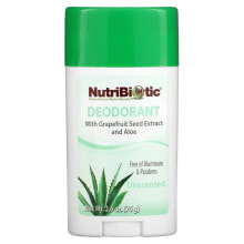 Дезодоранты НутриБиотик, дезодорант, без запаха, 75 г (2,6 унции)