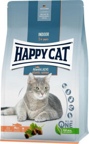 Сухие корма для кошек Сухой корм для кошек Happy Cat,для взрослых, с лососем, 4 кг