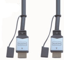 Компьютерные разъемы и переходники e+p HDMI 401/1 HDMI кабель 1 m HDMI Тип A (Стандарт) Черный