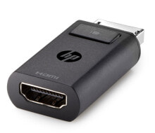 Компьютерные разъемы и переходники HP Адаптер DisplayPort — HDMI 1.4 F3W43AA