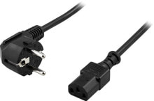 Компьютерные разъемы и переходники powerWalker 91010017 кабель питания Черный Разъем C13