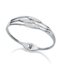 Женские браслеты solid steel bracelet with zircons Fashion 75216P01000
