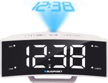 Детские часы и будильники Blaupunkt CRP7WH радиоприемник Часы Черный, Белый