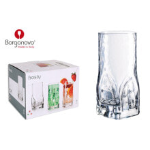 Бокалы и стаканы набор стаканов Borgonovo Frosty S2207545 470 мл 6 шт