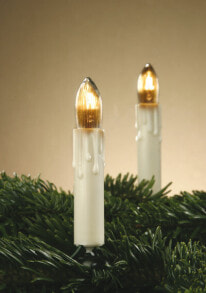 Новогодний декор Hellum 811575 декоративный светильник Слоновая кость 15 лампы