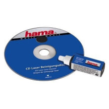 Чистящие принадлежности для компьютерной техники Hama CD Laser Lens Cleaner, individually packed CD's/DVD's 00044733
