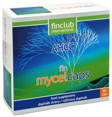 Fin Mycelcaps AHCC Активное коррелированное соединение гексозы 80 капсул