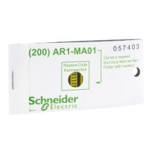 Изделия для изоляции, крепления и маркировки Schneider Electric Kennzeichnungshülse Ziffer 8 gelb 200 Stck. Желтый 200 шт AR1MA018