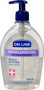 Жидкое мыло On Line Hypoallergenic Hand Wash Гипоаллергенное жидкое мыло для рук 500 мл