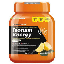 Спортивные энергетики nAMED SPORT Isonam Energy 480g Lemon Powder
