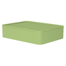 Лотки для бумаги HAN 1110-80 ящик-органайзер для стола АБС-пластик Зеленый