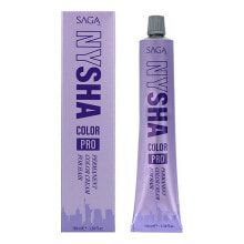 Краска для волос saga Nysha Color Pro N 10.02 Стойкая крем-краска для волос 100 мл