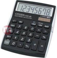 Калькуляторы Citizen CDC-80BK calculator