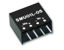Комплектующие для щитов mEAN WELL SMU01N-05 электрический преобразователь 1 W