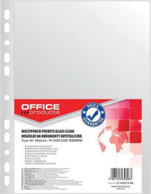 Школьные файлы и папки Office Products Koszulki krystaliczne A4 55mic. 100szt. (21142515-90)