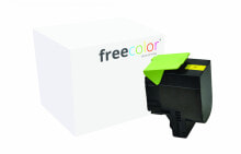 Картриджи для принтеров Картридж тонерный желтый 1 шт Clover Germany GmbH Freecolor CX410Y-HY-FRC