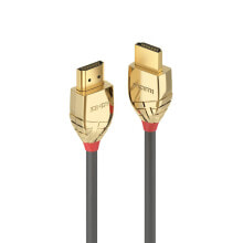 Компьютерные разъемы и переходники Lindy 37602 HDMI кабель 2 m HDMI Тип A (Стандарт) Серый