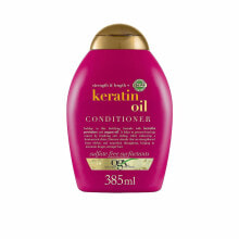 Бальзамы, ополаскиватели и кондиционеры для волос Ogx Anti-Breakage Keratin Oil Conditioner Кондиционер с кератином маслом против секущихся волос  385 мл