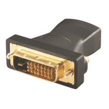 Компьютерные разъемы и переходники m-Cab 7000983 видео кабель адаптер HDMI DVI-D Черный
