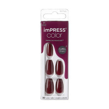 Товары для дизайна ногтей Self-adhesive nails imPRESS Color MC Winery in NYC 30 pcs