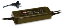 Стабилизаторы электрического напряжения mEAN WELL PWM-90-12 адаптер питания / инвертор 90 W Черный