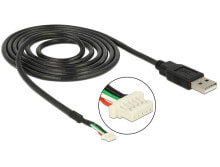 Компьютерные разъемы и переходники КабельЧерный  DeLOCK 95986 USB 2.0 A 5-pin SMT