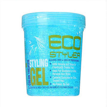 Гели и лосьоны для укладки волос Eco Styler Sport Blue Gel Гель для укладки окрашенных и обработанных волос 907 г