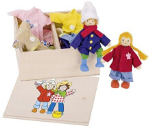 Пазлы для детей goki Birte & Ben, clothes box 4013594515573