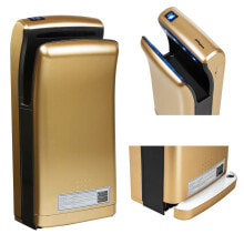 Сушилки для рук Electric wall-mounted hand dryer gold 1200W Physa Bari gold