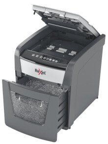 Шредеры Rexel Optimum AutoFeed+ 50X измельчитель бумаги Перекрестная резка 55 dB 22 cm Черный, Серый 2020050XEU