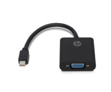 Компьютерные разъемы и переходники HP 2UX11AA Mini DisplayPort HDMI Черный 2UX11AA#ABB
