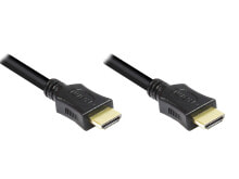Компьютерные разъемы и переходники Alcasa 4514-007 HDMI кабель 0,75 m HDMI Тип A (Стандарт) Черный