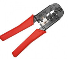 Инструменты для работы с кабелем Equip 129403 обжимной инструмент для кабеля Серый, Красный