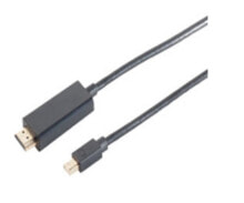 Кабели и провода для строительства shiverpeaks BS10-53045 видео кабель адаптер 3 m Mini DisplayPort HDMI Черный